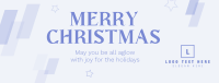 Christmas Greeting Facebook cover Image Preview