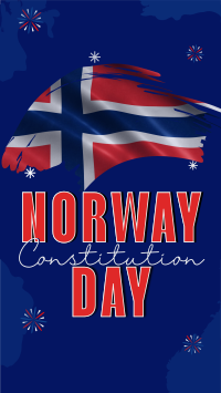 Norway Constitution Day Instagram Story Design