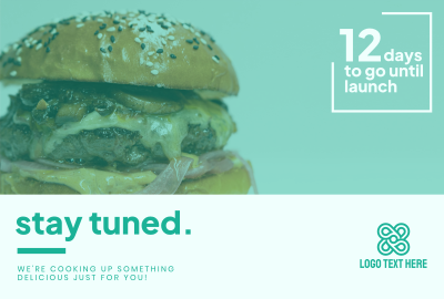 Exciting Burger Launch Pinterest board cover