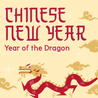 Year of the Dragon  Instagram Post Design