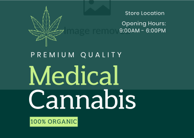 Medical Cannabis Postcard Image Preview