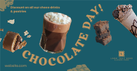 Chocolate Pastry Sale Facebook Ad Design