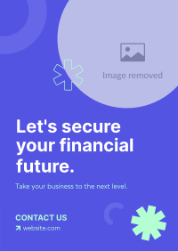Financial Safety Business Poster Image Preview