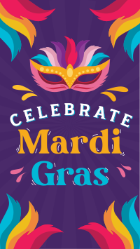 Celebrate Mardi Gras Instagram reel Image Preview
