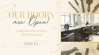 Grand Opening Salon Facebook Event Cover Image Preview