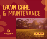 Clean Lawn Care Facebook Post Design