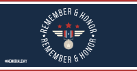 Honoring Our Heroes Facebook Ad Design