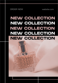 Minimalist New Perfume Poster Design