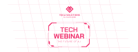 Tech Webinar Facebook Cover Image Preview