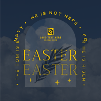 Heavenly Easter Linkedin Post Image Preview