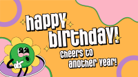 Happy Birthday Greeting Facebook event cover Image Preview