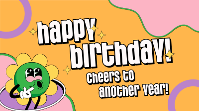 Happy Birthday Greeting Facebook event cover Image Preview