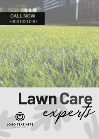 Lawn Care Experts Poster Design