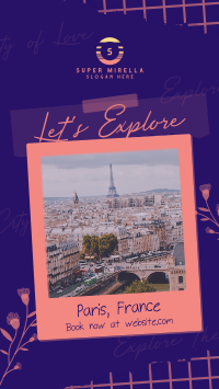 Explore City of Love Facebook Story Image Preview