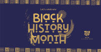 Tribal Black History Month Facebook ad Image Preview