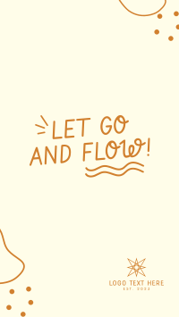 Go and Flow Facebook Story Design
