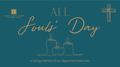 Soul's Day Candle Facebook event cover Image Preview