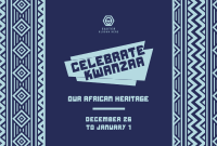 Celebrate Kwanzaa Heritage Pinterest board cover Image Preview
