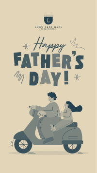 Quirky Father's Day Instagram reel Image Preview