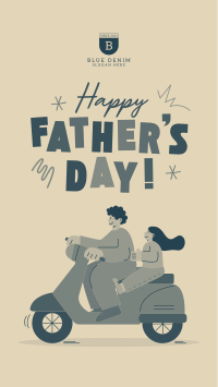 Quirky Father's Day Instagram Reel Image Preview