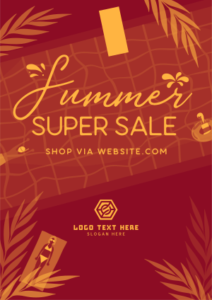 Summer Super Sale Flyer Image Preview