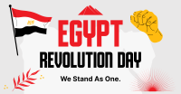 Egyptian Revolution Facebook Ad Design