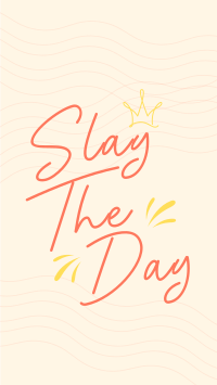 Slaying The Day Instagram Story Design