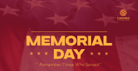 Honoring Those Who Served Facebook ad Image Preview