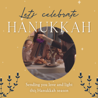 Hanukkah Family Tradition Instagram post Image Preview