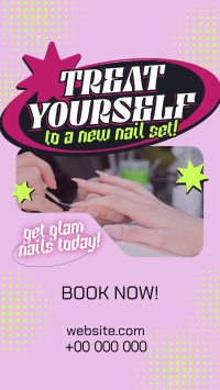 Y2K Nail Salon Instagram reel Image Preview