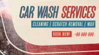 Auto Clean Car Wash Facebook event cover Image Preview