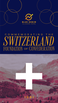 Switzerland Confederation Commemoration Instagram Reel Image Preview