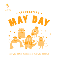 Celebrate May Day Instagram post Image Preview