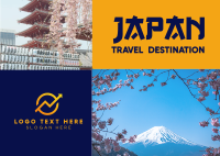 Japan Travel Postcard Image Preview