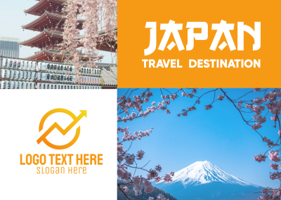 Japan Travel Postcard