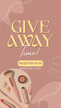 Beauty Give Away Instagram Story Design