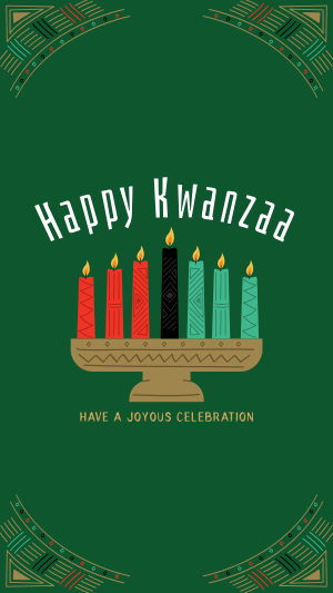 Kwanzaa Celebration Facebook story Image Preview