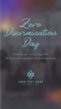 Zero Discrimination Day YouTube short Image Preview