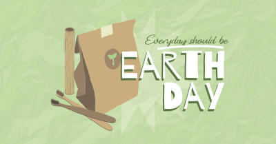 Everyday Earth Day Facebook ad Image Preview