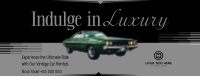 Luxury Vintage Car Facebook cover Image Preview