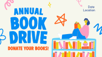 Donate A Book Animation Image Preview