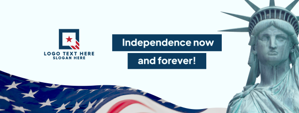 Independence Now Facebook Cover Design Image Preview