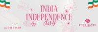 India Independence Symbols Twitter Header Image Preview