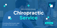 Professional Chiropractor Twitter post Image Preview