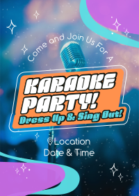 Karaoke Party Star Flyer Image Preview