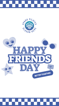 Quirky Friendship Day Facebook story Image Preview