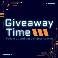 Circuit Board Giveaway Instagram post Image Preview