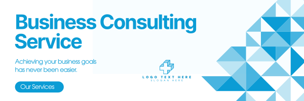 Business Consulting Twitter Header Design
