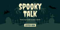 Spooky Talk Twitter Post Image Preview