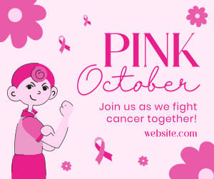 Pink October Facebook post Image Preview